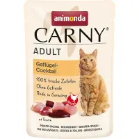 Animonda Carny Carny Adult Pouch Poulet et lapin nourriture humide pour chats 12x85g