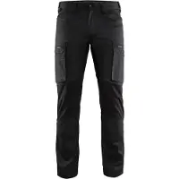 Blakläder 1459 Pantalon De Travail Extensible - Noir - Taille 54 (XL)