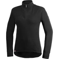 Woolpower Sous vêtement Woolpower Zip Turtleneck 200 Black-XXL