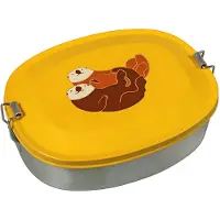 The Zoo Collection Conteneurs De Stockage Lunchbox Forest Animals - Jaune