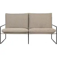 Ferm Living Desert Canapé d'extérieur - 2 places Dolce Dark Sand | Black