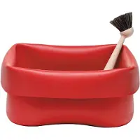 Normann Copenhagen Applique Murale , Rouge, Plastique