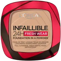 L'Oréal Infaillible Fresh Wear 24h fond de teint poudre teinte 120 Warm Doré 9 g