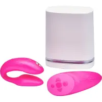 We-vibe Chorus vibromasseur pour couple mains libres avec télécommande Squeeze (rose)