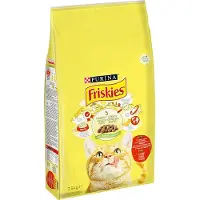 Friskies PURINA bœuf, poulet, légumes pour chat - 3 x 1,5 kg