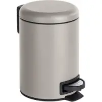 Wenko Tret Müll Seimer 3 L Abfall Korb Séparateur de papier Cosmétique LEMAN Bureau Cuisines