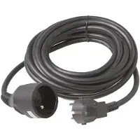 Profile Rallonge Électrique Noir 5 M (151177)