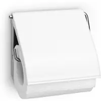 Brabantia Porte papier WC blanc