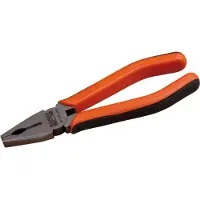 Bahco Universal Pliers With Bi-component Handles 205 Mm Orange