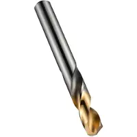 DORMER Foret hélicoïdal DIN/ANSI type N A022 Ø nominal 0.6 mm HSS profilé Brillant Tige cylindrique 2,5xD (0,6 mm)