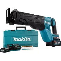 Makita JR001GM201 - Scie égoïne motorisée - sans fil - 2 batteries, chargeur inclus - 40 V