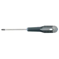 Bahco BE-8821 - Tournevis Pozidriv ERGO avec poignée double en caoutchouc PZ0-PZ4 x 60-200 mm