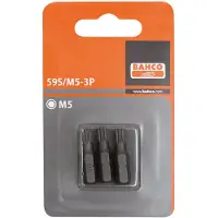 Bahco Conseil Standard 1/4´´ Pour Vis M8 De 25 Mmxzn 3 Unités