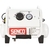 Senco AC8305 - Compresseur D'air Silencieux - 350W - 9 Bar - 5L - 33L/m