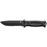 Gerber Couteau Strongarm, noir, lame à dents
