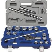 Irimo Embout De Douille 3/4´´ 22-50 Mm 17 Pièces