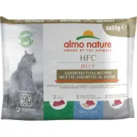 Almo nature Assortiment de recettes de thon en gelée HFC (6 x 55 g)