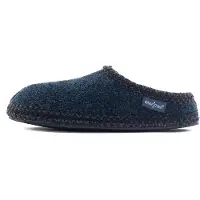 Minnetonka Pantoufle 'Winslet' bleu marine