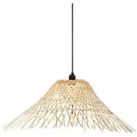 Cstore Grande Luminaire Suspension En Bambou Naturel D 76 Cm