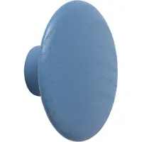 Muuto Dots Wood Lot de Hooks Pale Blue | Ø 6.5 cm