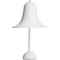 Verpan Lampe de Table , Pantop, Blanc, Salon / séjour, Métal, Design