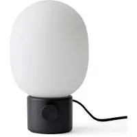 Audo Copenhagen Lampe de Table , JWDA, dimmable, Noir, Salon / séjour, Verre, Design