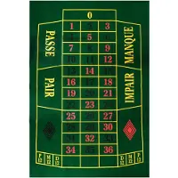 Longfield Tissu de roulette vert 130 x 90 cm