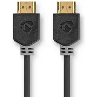 Nedis Câble Hdmi Cvbw35000bk50 Ultra Haute Vitesse Hdmi-hdmi 8k 48 Gbps 8.3 Mm 5 M 60hz