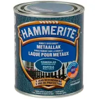 Hammerite Laque pour metaux Martelée bleu foncé 750 ml