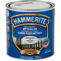 Hammerite Laque pour metaux Brillante blanc 2,5 l