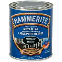 Hammerite Laque pour metaux Brillante vert foncé 750 ml