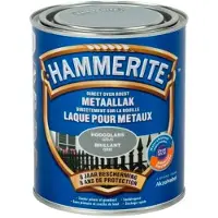Hammerite Laque pour metaux Brillante gris foncé 750 ml