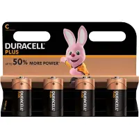 Duracell MN1400B4 - Plus Power C Size 4 Packs