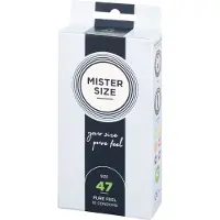Mister Size Préservatifs fins - 49mm (10 pièces)