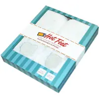 Mikamax Hot Feet, chaussons chauffants - Noir