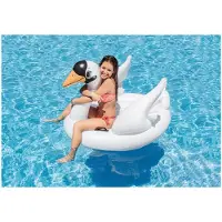 Intex Bouée à chevaucher Cygne Blanc