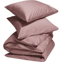 Yumeko - Parure de lit - Satin De Coton - 260x220 - Rose