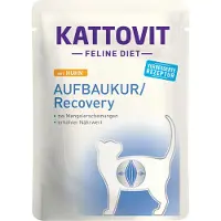 Kattovit Feline Diet Recovery Chicken Aliments humides au poulet pour chats convalescents 24x85 g