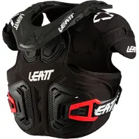 Leatt Fusion 2.0 S18, enfants de gilet Protector ,Noir ,S/M