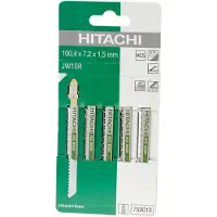 HiKOKI 750019 Lames pour scie sauteuse JW10R (Jeu de 5pcs)