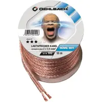 OEHLBACH Câble d'Enceinte (2 x 2,5 mm) 10 mètres