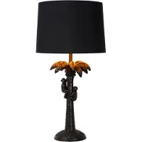 Lucide Lampe de table EXTRAVAGANZA COCONUT noire 1xE27x40W, plastique, dimensions : 50x30,5x30,5 cm, IP20,