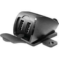 Lampa USB Fix Trek 2 Chargeur Universel Moto avec 2 Ports de Charge USB-A