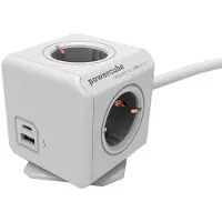 Allocacoc PowerCube Multiprise avec Ports USB-A et USB-C
