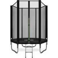 VirtuFit Trampoline 183 cm avec filet de sécurité noir