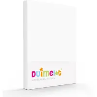 Romanette Drap-Housse Duimelot Kinder Blanc (Coton)-60 x 120 cm