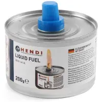 Hendi Combustible liquide avec mèche, durée de combustion ± 6 heures, 6 pces