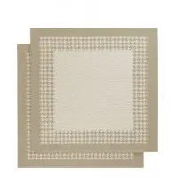 De Witte Lietaer Torchons De Witte Lietaer Pied de Poule Moonlight (2 unités)