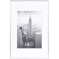 Henzo Cadre Manhattan 30x45 argent -