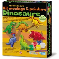 4M kit de formes de dinosaures et de peinture , phosphorescent